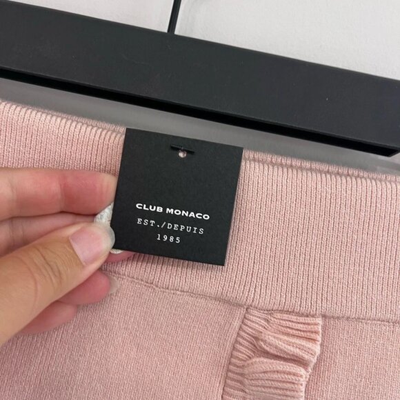 Club Monaco Knit Lucah Pencil Skirt in Rose Size Medium - Picture 5 of 5